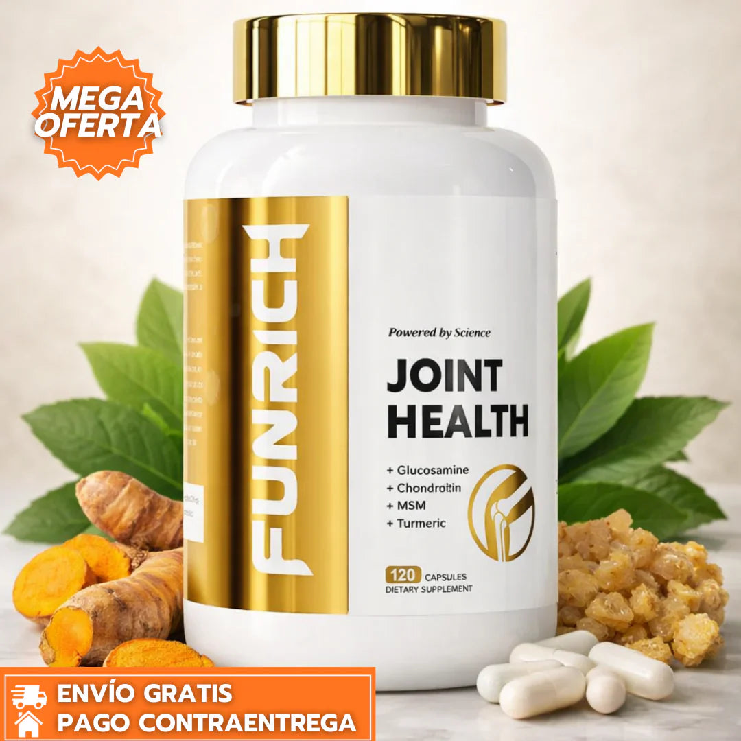 Funrich™ Joint Health - Capsulas Vitamínicas para las Articulaciones