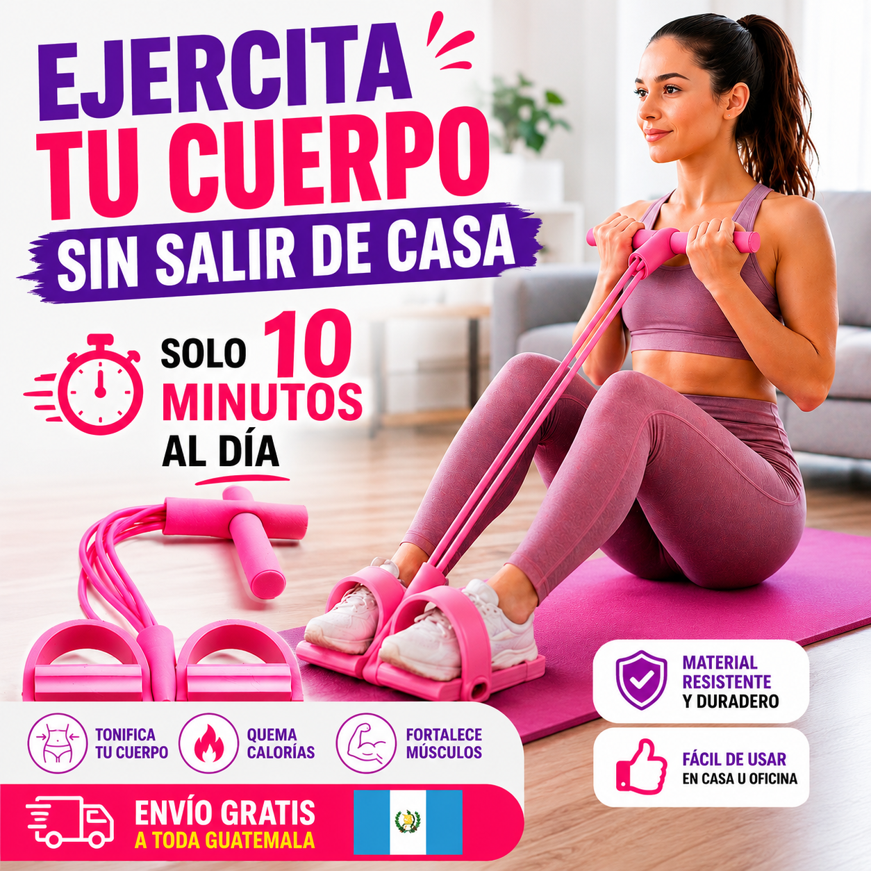 FlexFit Banda Multifuncional -Tonifica tu Cuerpo 💪