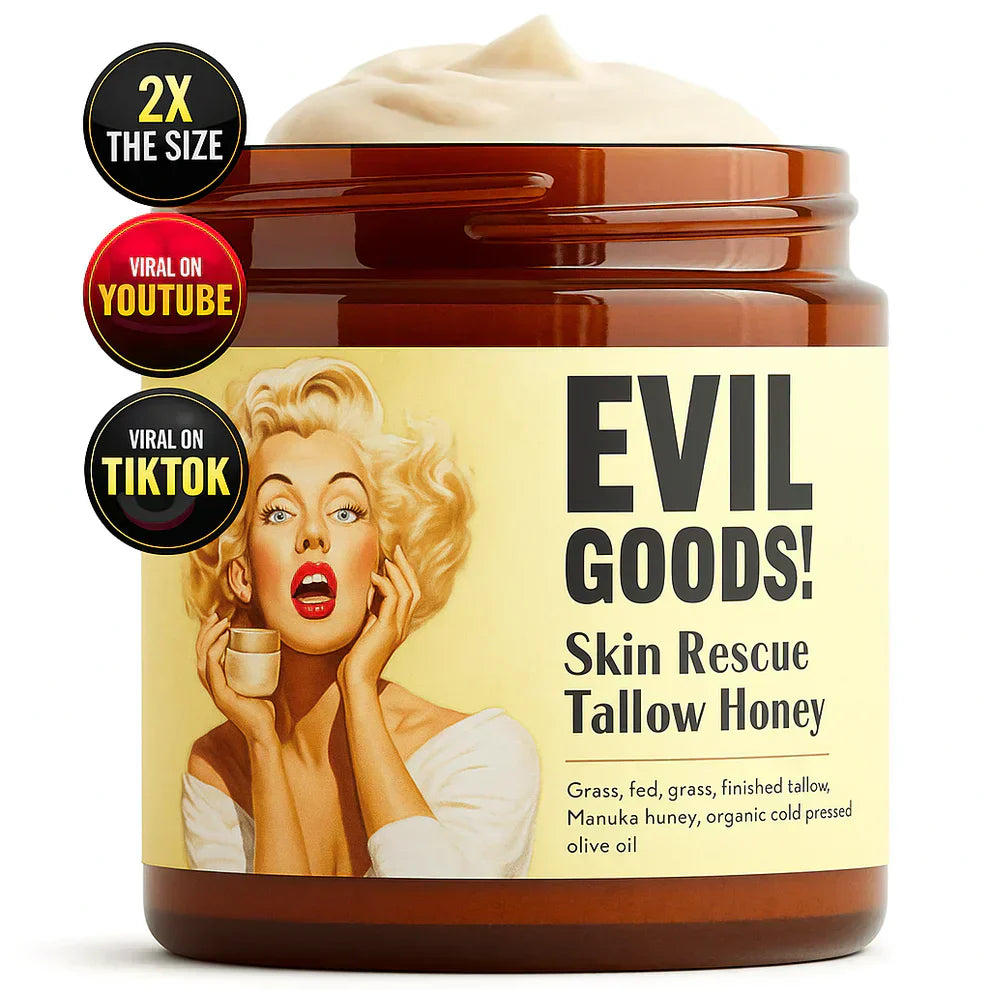 EVIL GOODS™ – Balsamo con Sebo de Res y Miel de Manuka