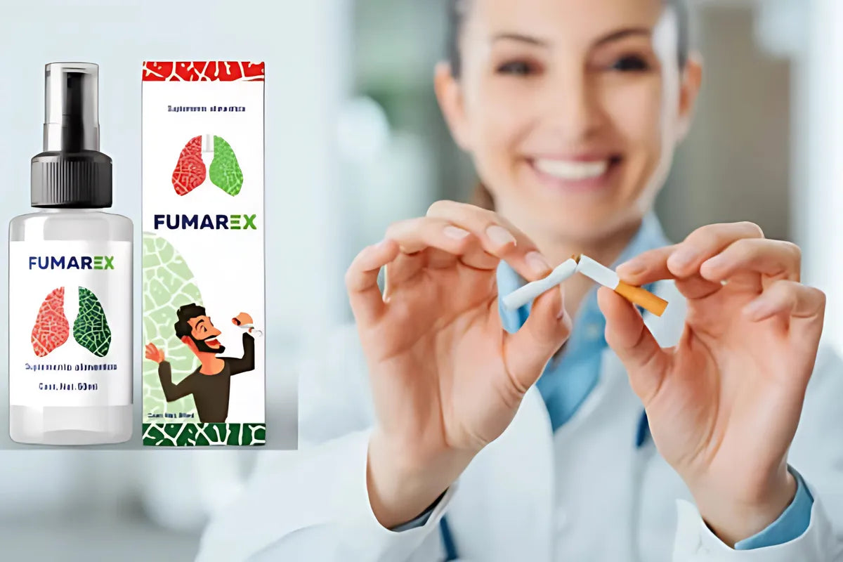 Fumarex- Formula Natural en Spray para dejar de Fumar