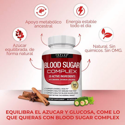 BloodSugar™ Complex - Estabiliza el azúcar en sangre