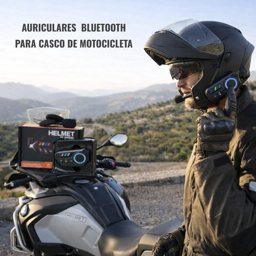 MOTOLINK™ PRO: Auricular Bluetooth para casco