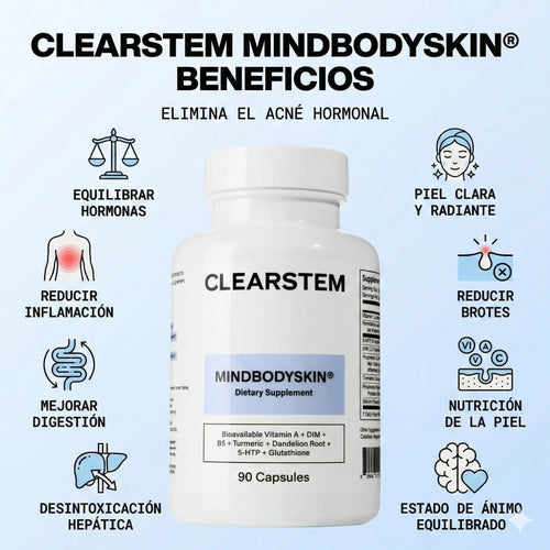 Clearstem Mindbodyskin - Tratamiento para Acné Hormonal