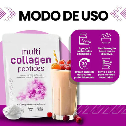 Peptido Multicolageno® – Belleza y Juventud Desde el Interior