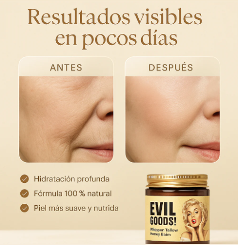 EVIL GOODS™  – Balsamo con Sebo de Res y Miel de Manuka