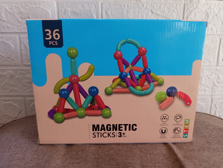 Juego de Bloques Magnético - Creativo 25 piezas