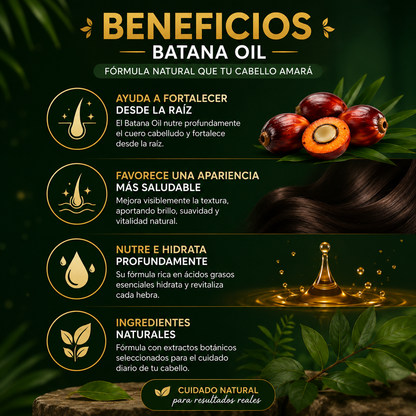 Combo Capilar: Shampoo + Aceite de Batana - Fortalece, Hidrata y Brillo 🎁