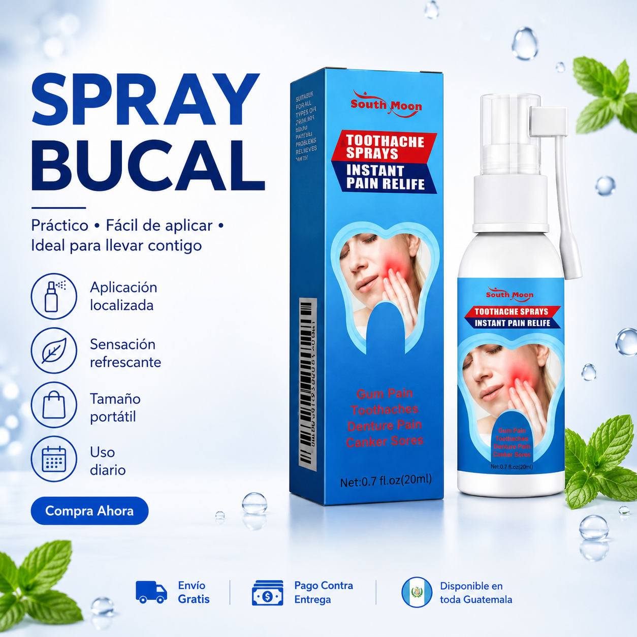 Spray Bucal - Frescura y Bienestar Bucal Natural🦷