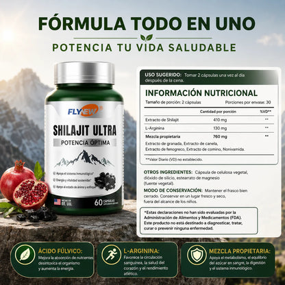 Shilajit Ultra® – Energía natural para tu rendimiento