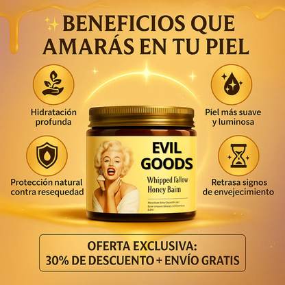 EVIL GOODS™  – Balsamo con Sebo de Res y Miel de Manuka