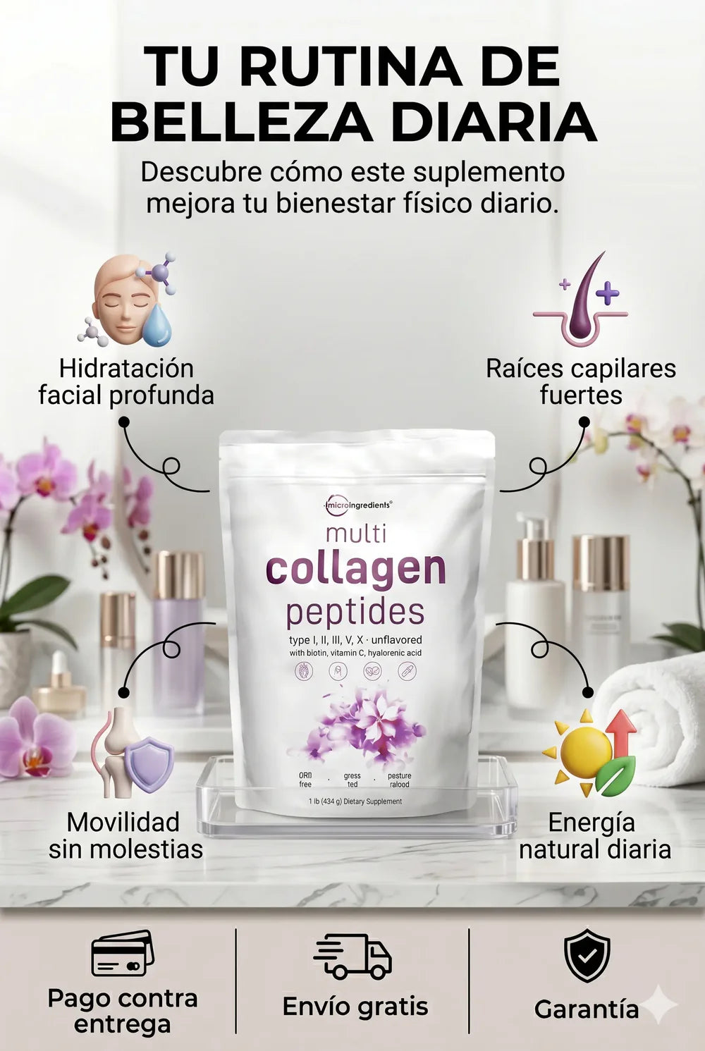 Peptido Multicolageno – Belleza y Bienestar Desde el Interior