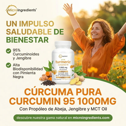 Turmeric Curcumin 95% - Ayuda a tus Articulaciones