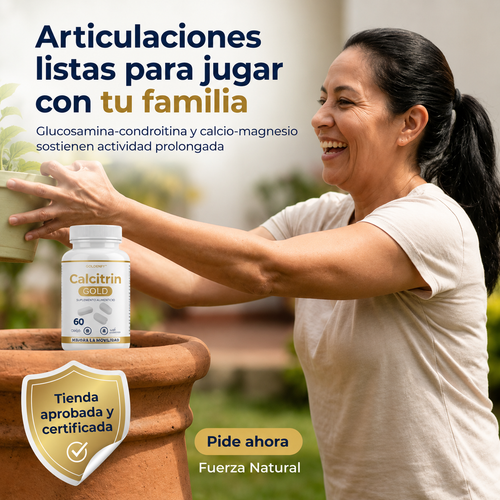 Calcitrin Gold - Refuerza tu movilidad cada día