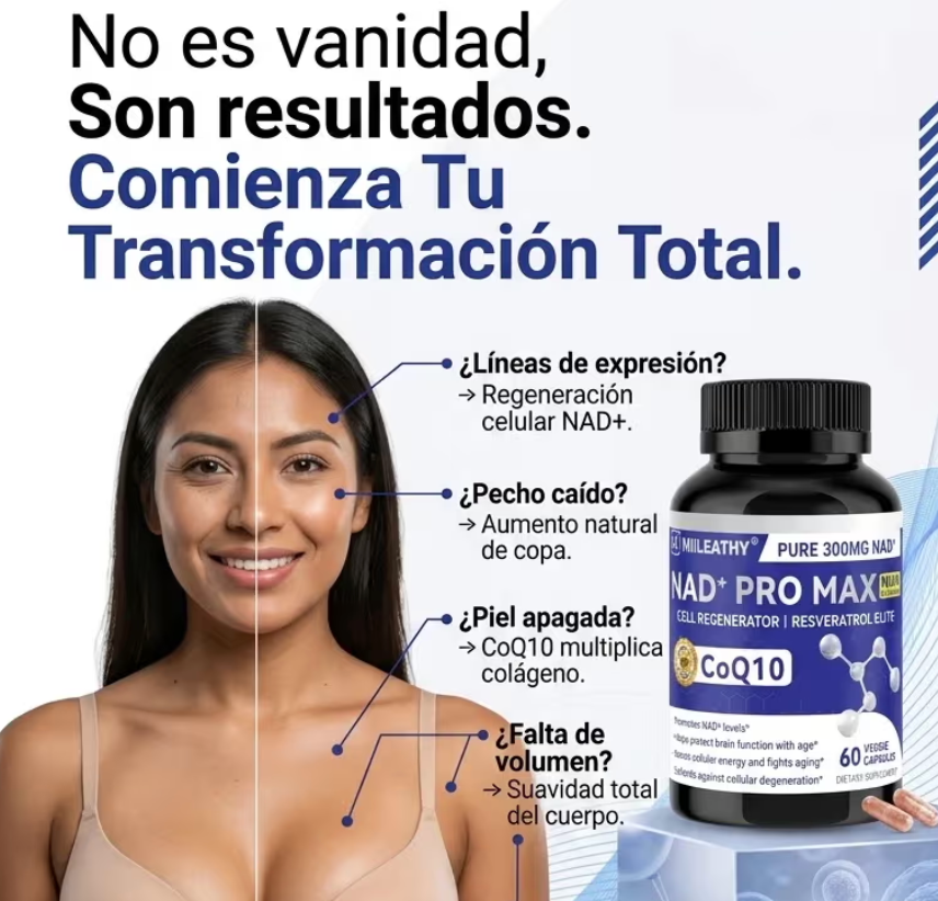 Nad+ Pro Max - Regeneración sin cirugía 🎁