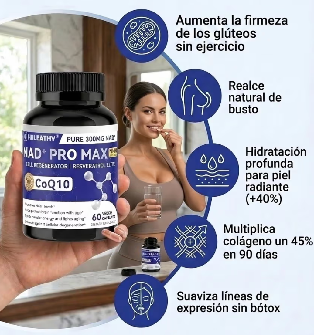 Nad+ Pro Max - Regeneración sin cirugía 🎁