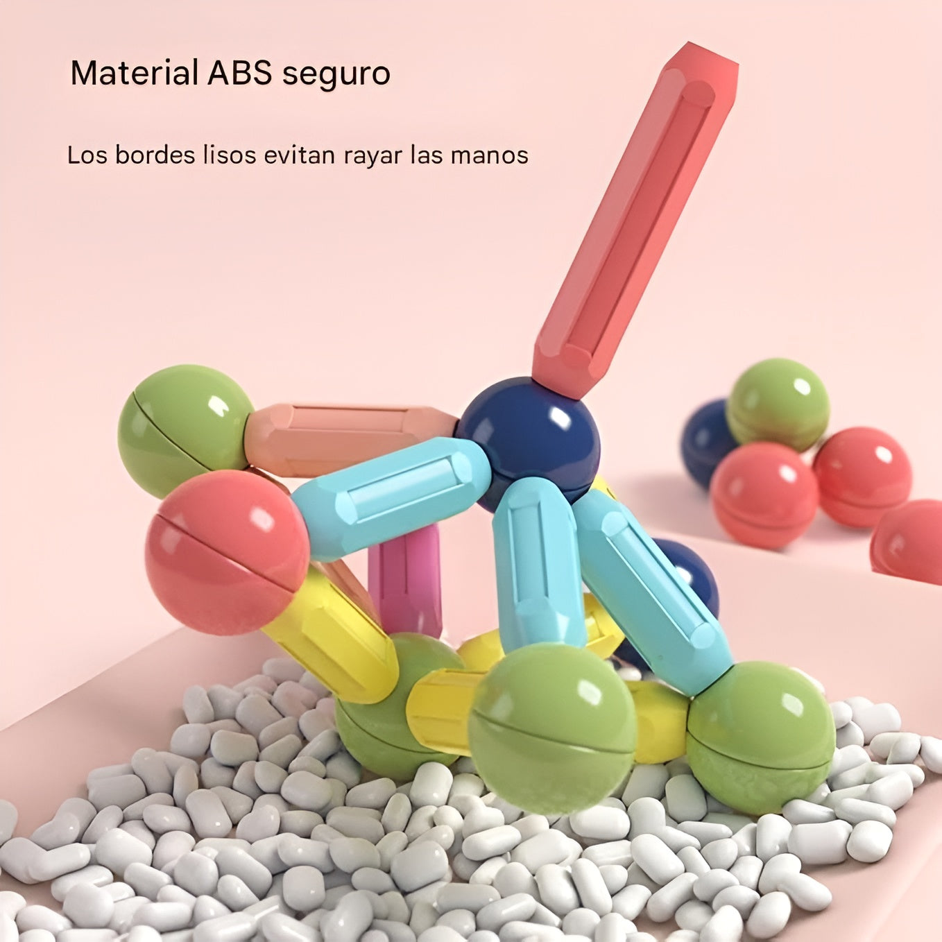 Juego de Bloques Magnético - Creativo 25 piezas