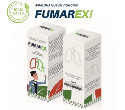 Fumarex- Formula Natural en Spray para dejar de Fumar