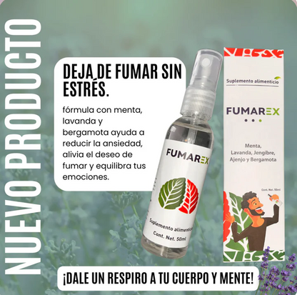 Fumarex- Formula Natural en Spray para dejar de Fumar