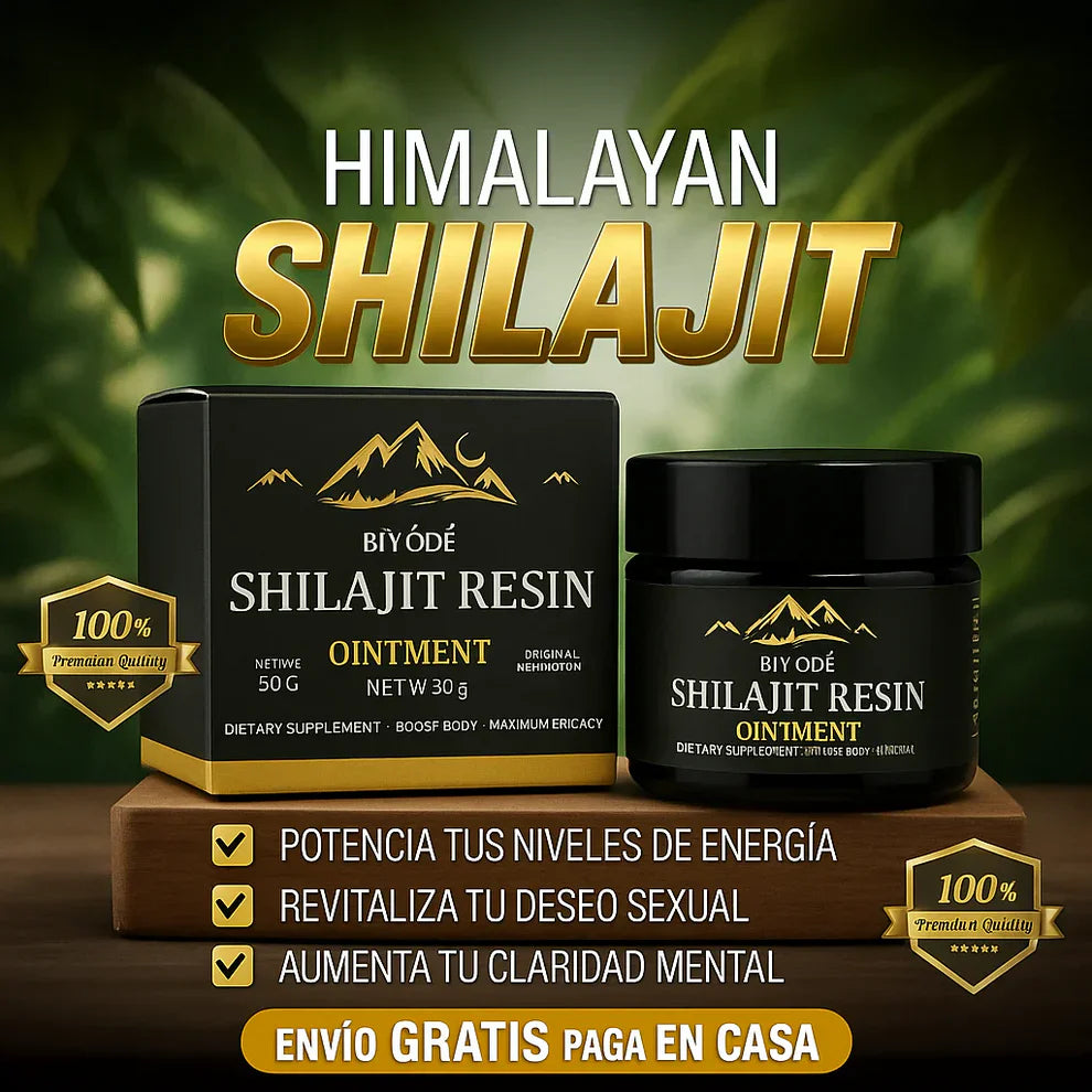 Shilajit Himalaya - El suplemento que potencia tu v ida 🎁