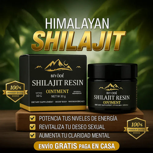 Shilajit Himalaya - El suplemento que potencia tu v ida 🎁