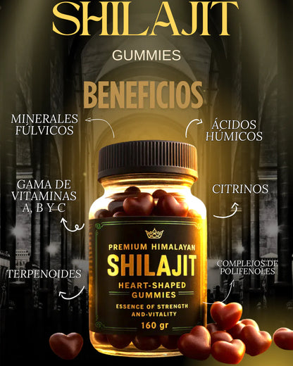 Gomitas Premium de Shilajit 160gr - Potencia tu virilidad