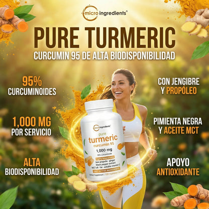 Turmeric Curcumin 95% - Ayuda a tus Articulaciones