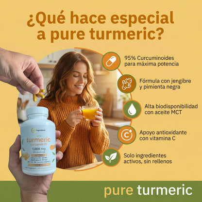 Turmeric Curcumin 95% - Ayuda a tus Articulaciones